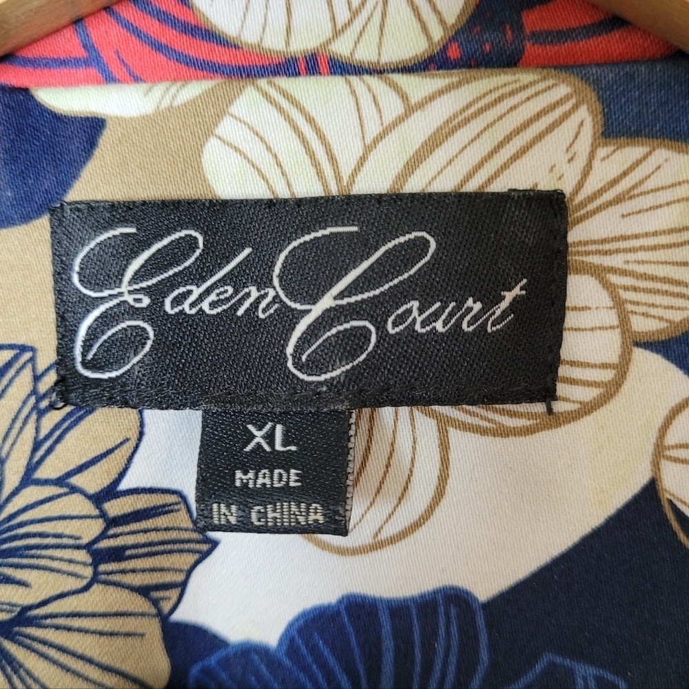 Eden Court Cottagecore Fall Floral Jacket - Picture 7 of 9